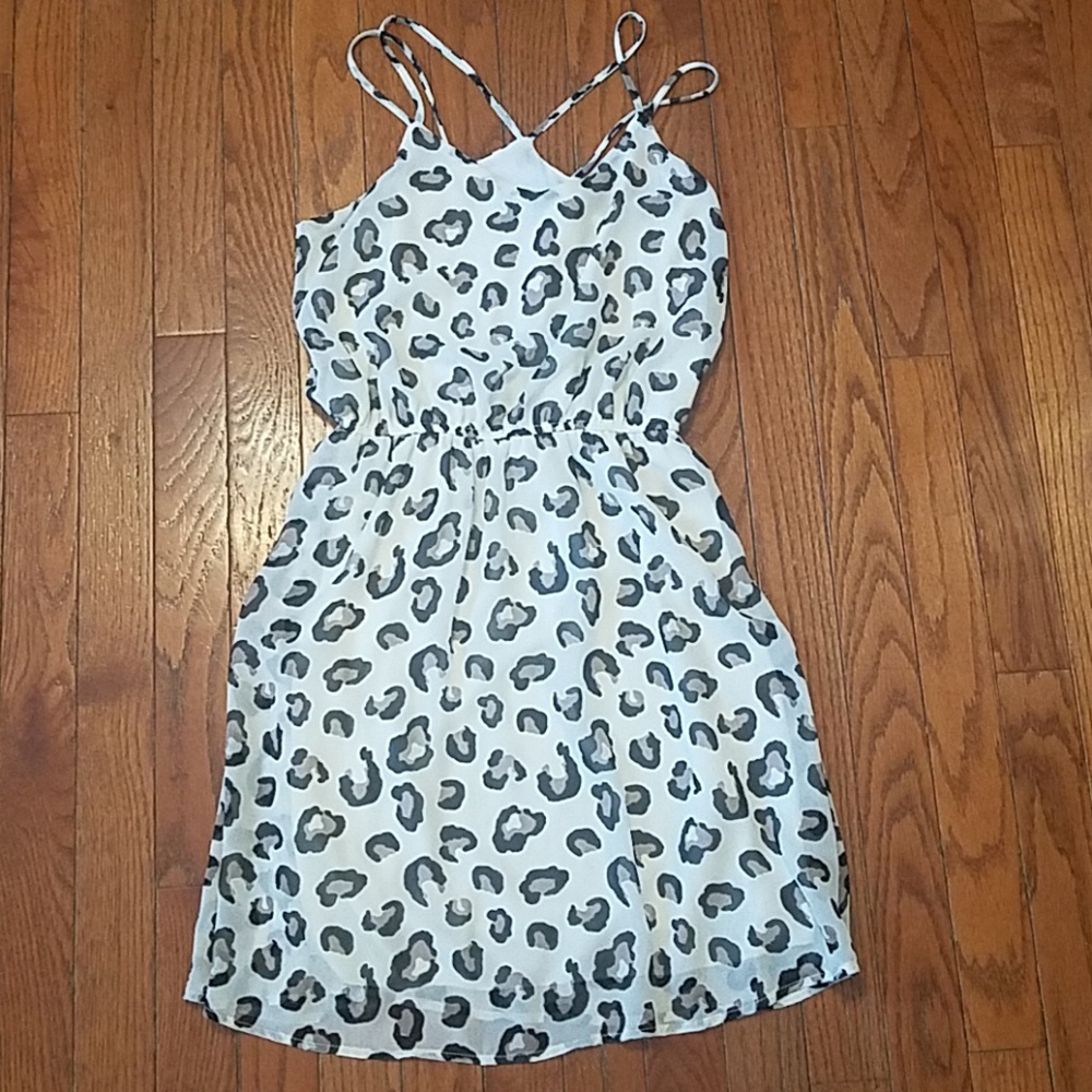 Cheetah print sundress